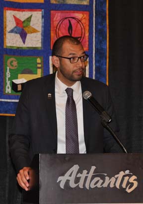 Welcome: Oscar Delgado, Vice Mayor, City of Reno PHOTO: Stephan Fuelling