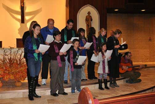 Reno Buddhist Center chanters perform PHOTO: Stephan Fuelling