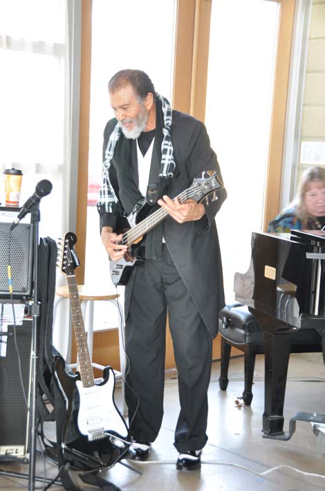 Leroy Jones of Power of Love performing