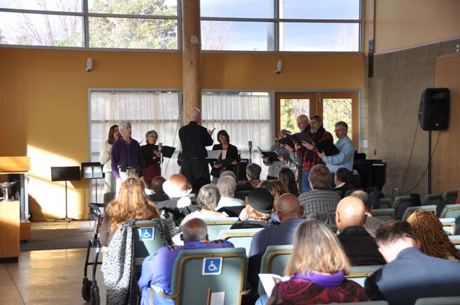 Prelude music: “MLK” performed by the UUFNN Choir