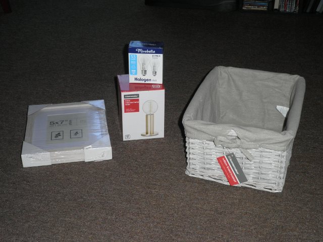 PICTURE 1: Stuff from K-Mart