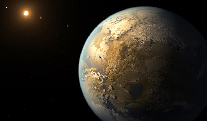 artist concept of earth-like world