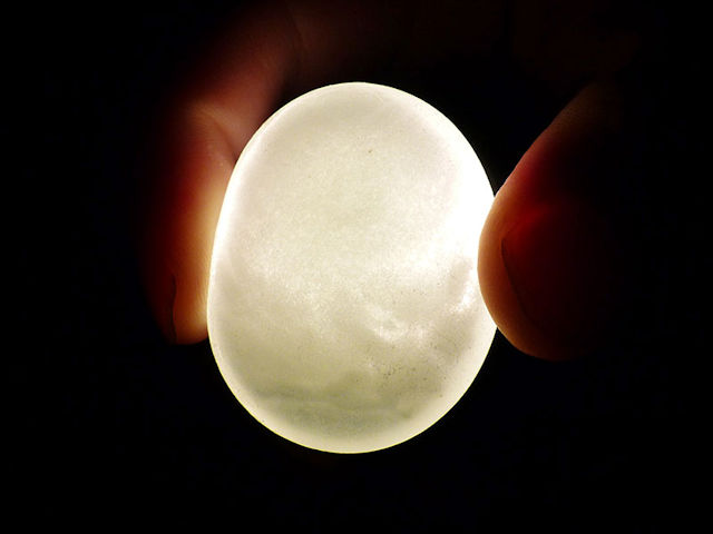 white stone
