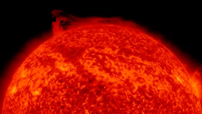 polar vortex on the sun