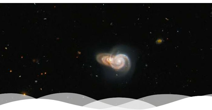 two galaxies