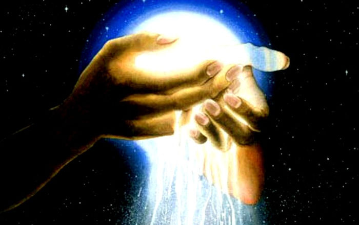 God creating