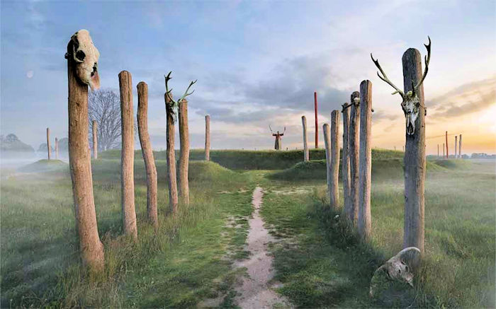 Bronze age sanctuary