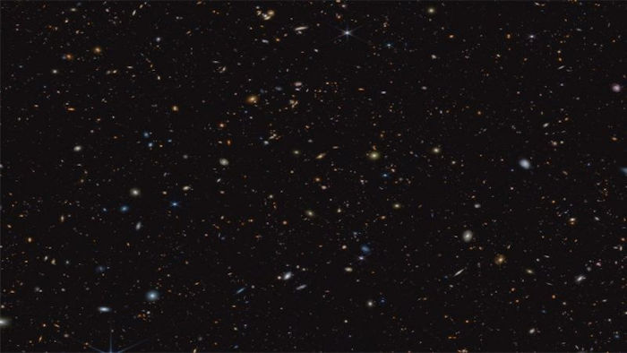 WEBB image of 45,000 galaxies