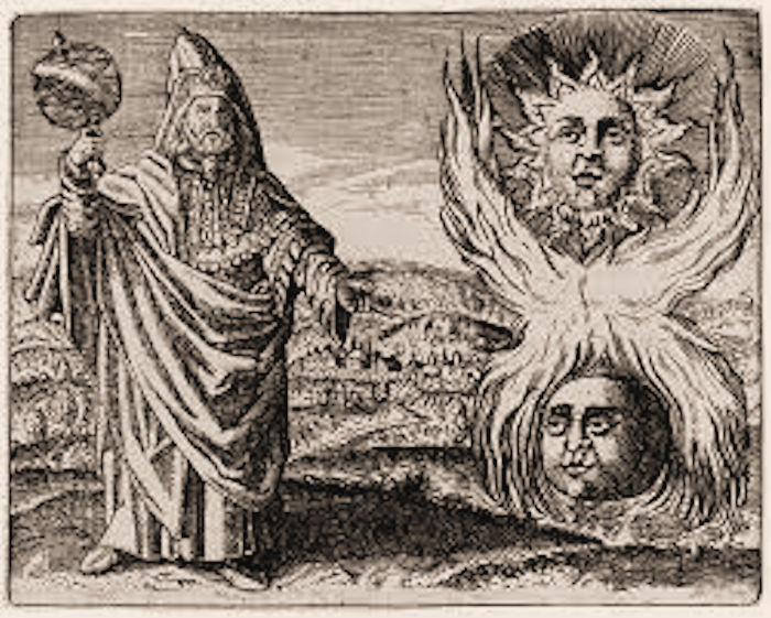 spiritual adept or mystic