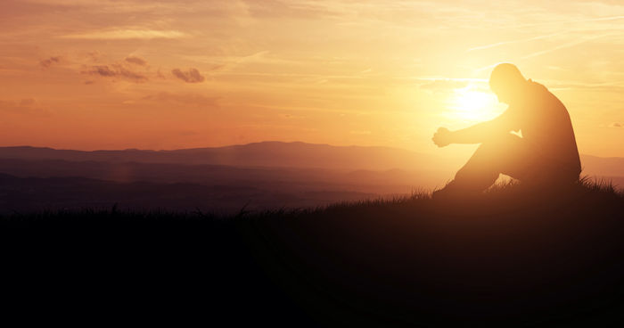 praying at dawn
