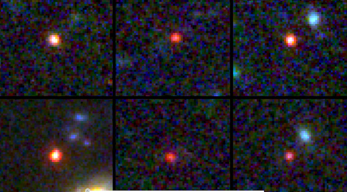 6 huge galaxies