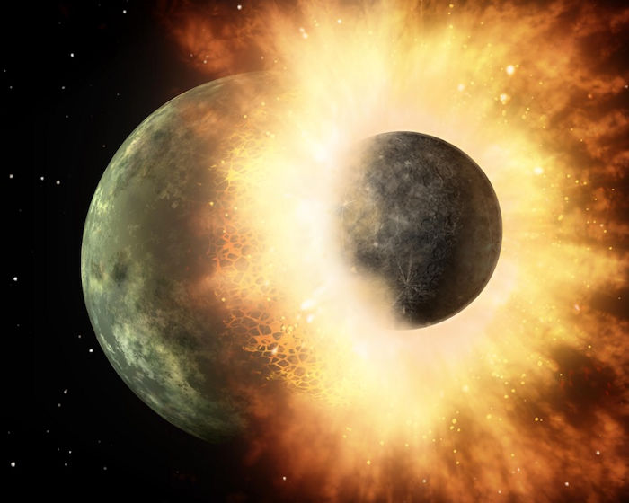 planet collision